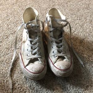 White high top converse